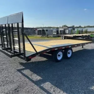Premier 8.5 x 20 Deckover Equipment Trailer – Landscape Ramp